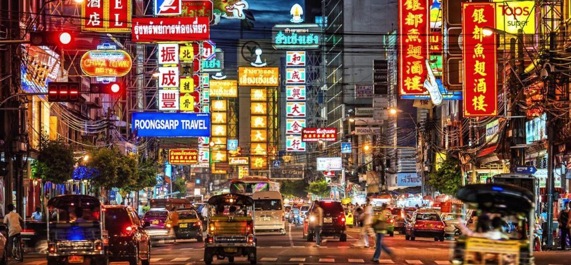 Noir Cafe And Hostel Chinatown Bangkok Exteriör bild